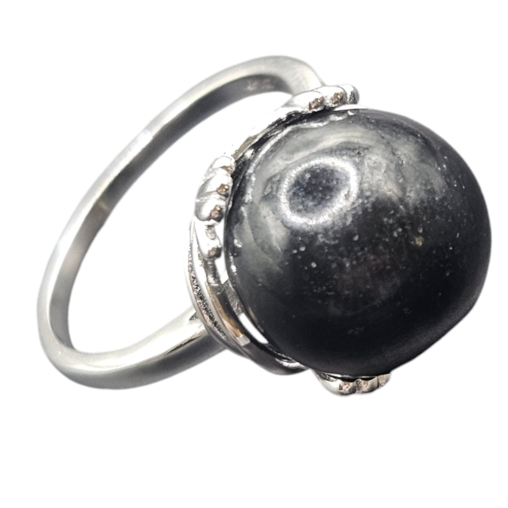 Shungite Ball Ring